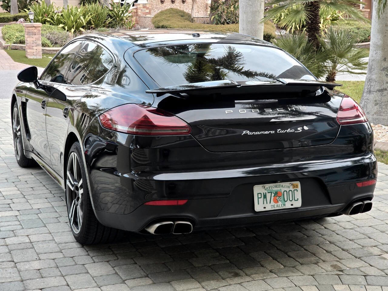 Used 2014 Porsche Panamera Turbo S w/ Exterior Package in Black image 38