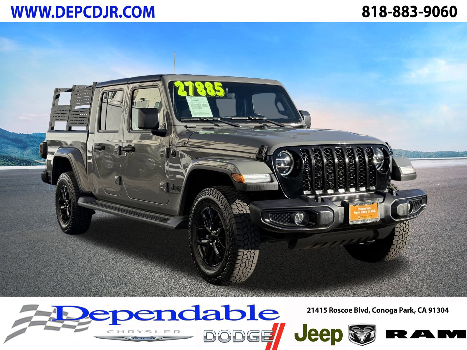 Certified 2022 Jeep Gladiator Sport