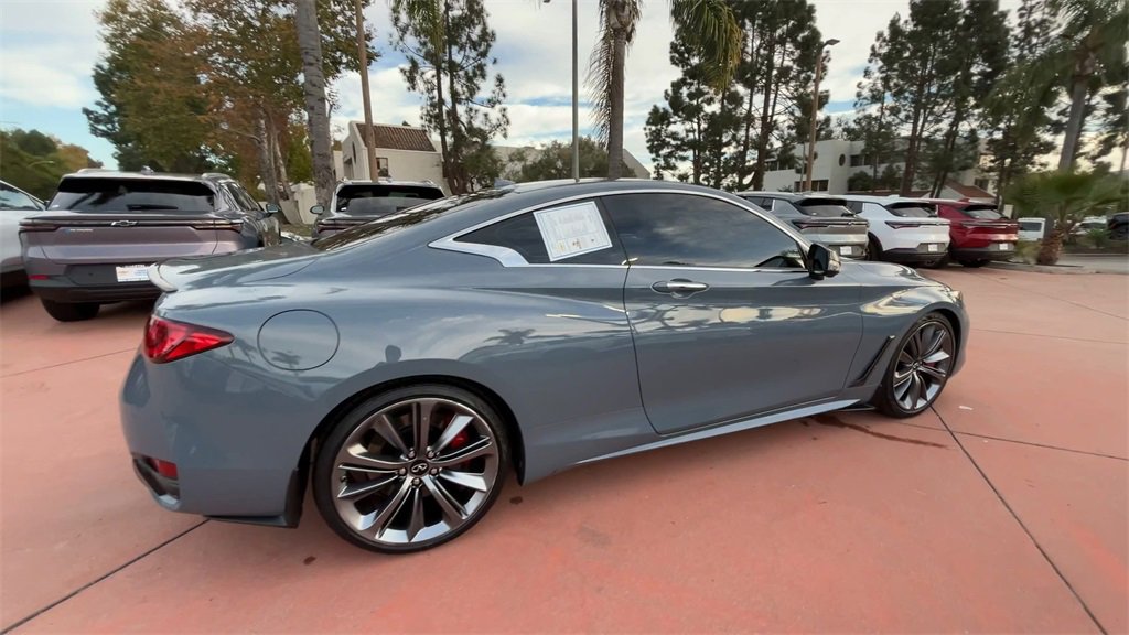 Used 2022 INFINITI Q60 Red Sport 400 w/ Carbon Fiber Package image 8