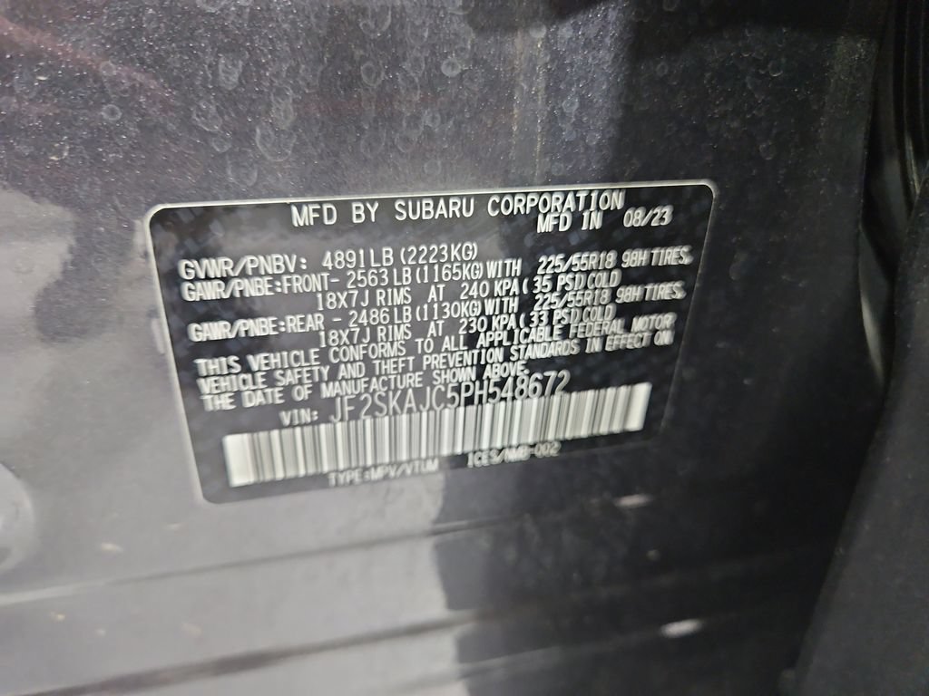 Certified 2023 Subaru Forester Sport AWD/4WD image 31