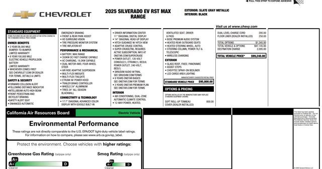 Used 2025 Chevrolet Silverado EV RST AWD/4WD image 3