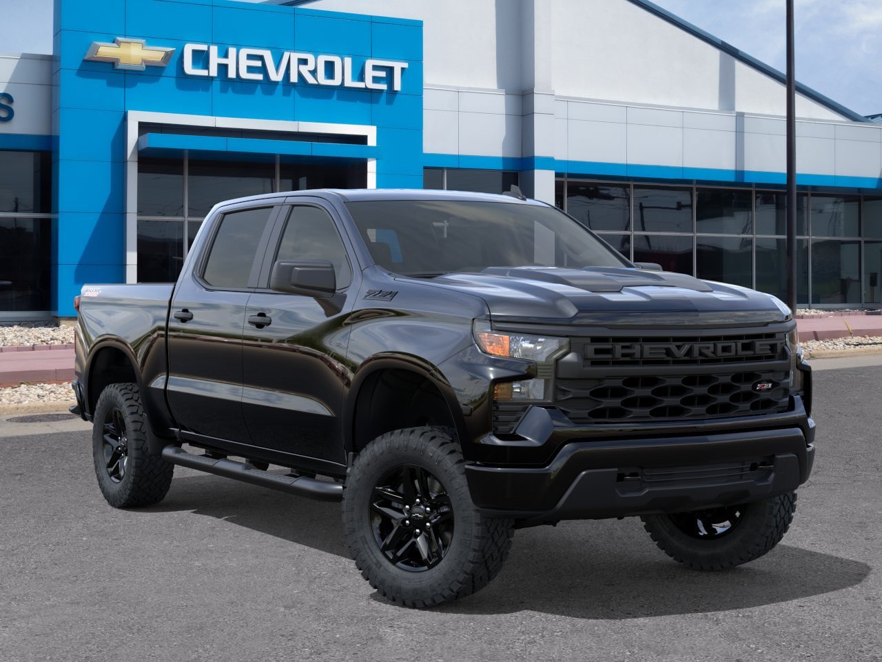 New 2026 Chevrolet Silverado 1500 Custom Trail Boss w/ Dark Appearance Package AWD/4WD image 7