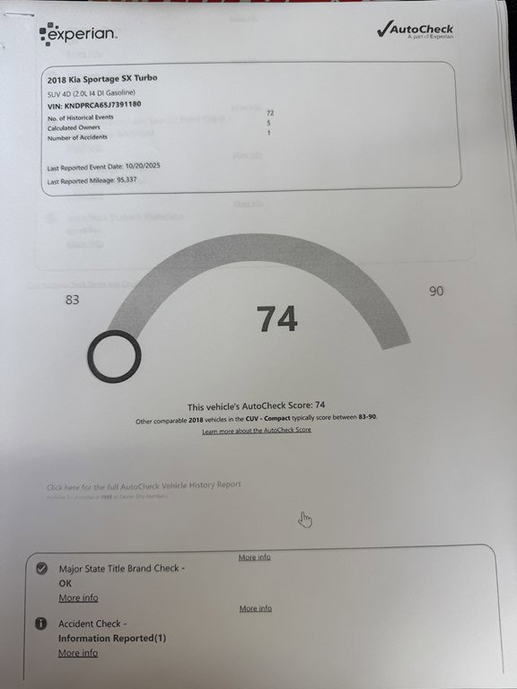 Used 2018 Kia Sportage SX image 22