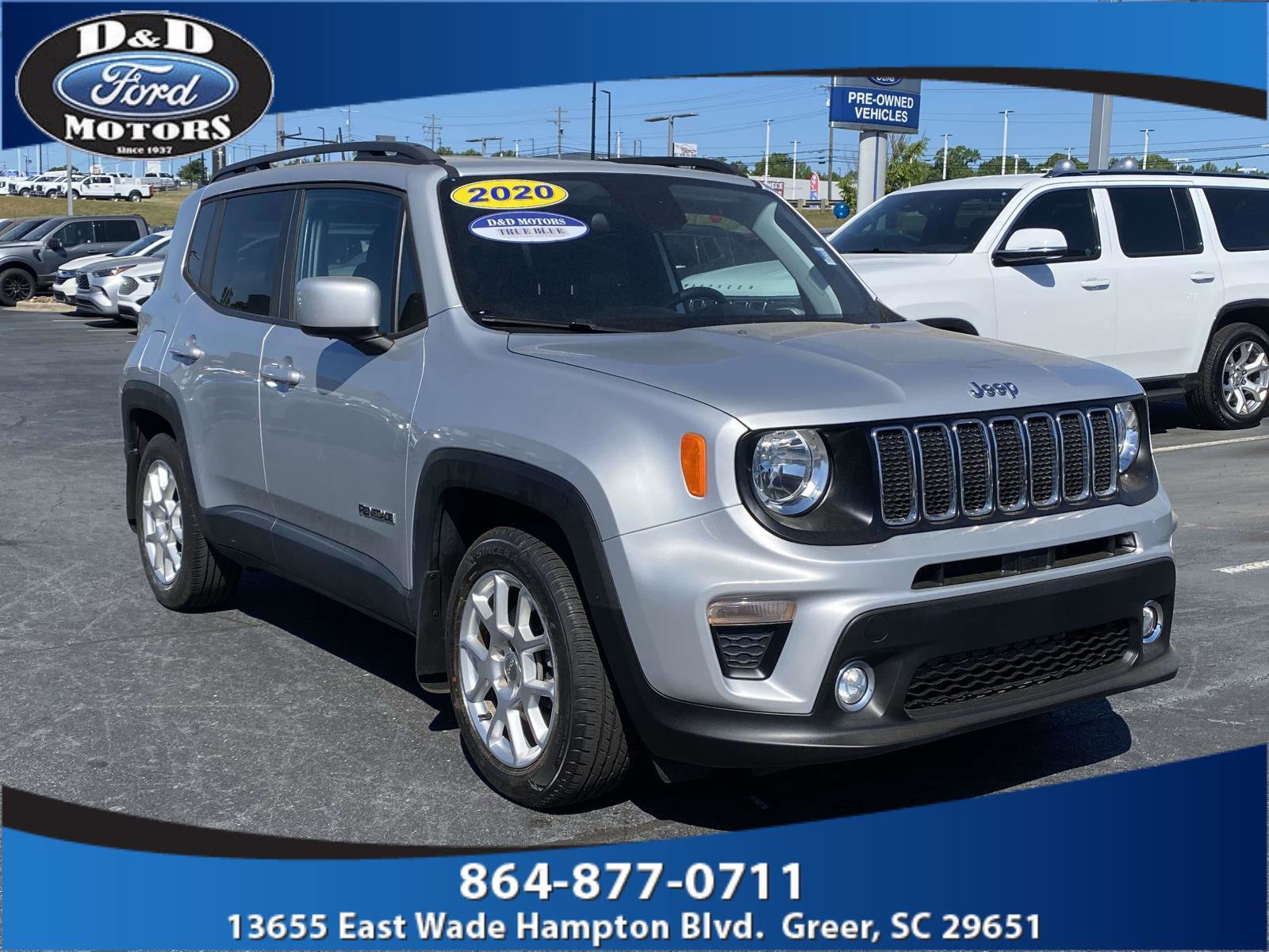 Used 2020 Jeep Renegade Latitude FWD image 1