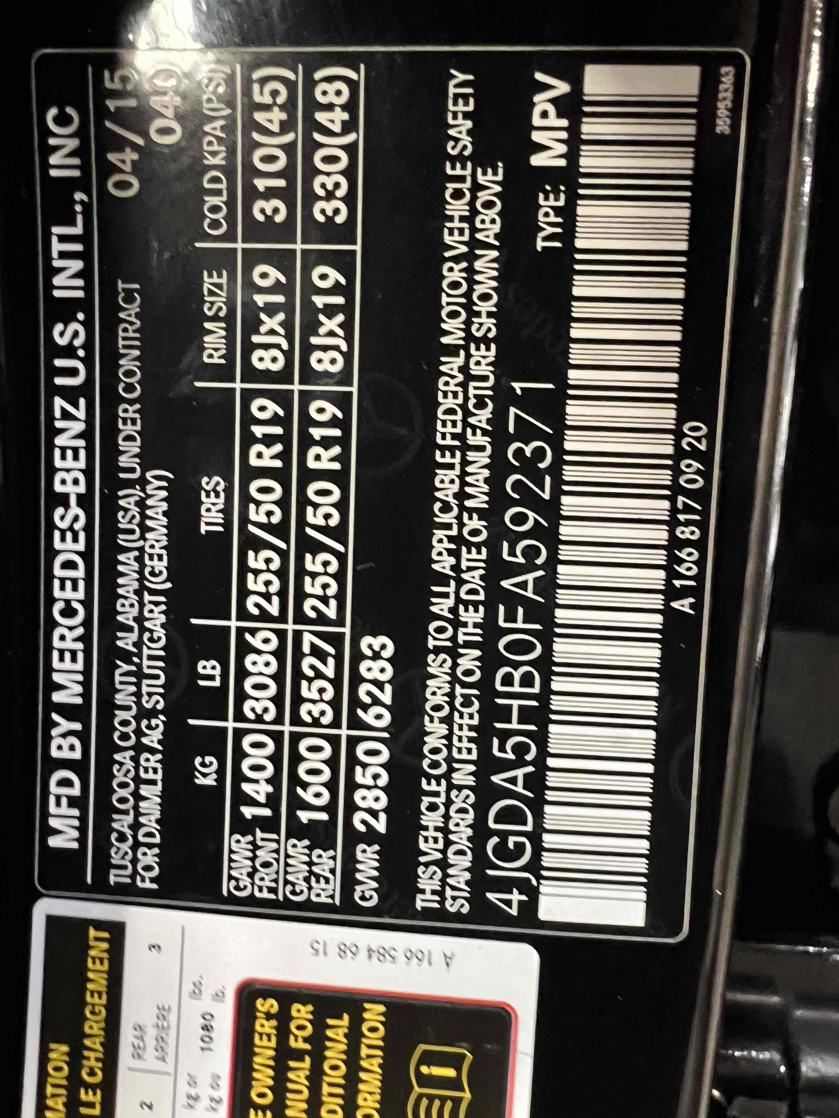 Used 2015 Mercedes-Benz ML 350 4MATIC w/ Premium 1 Package image 13