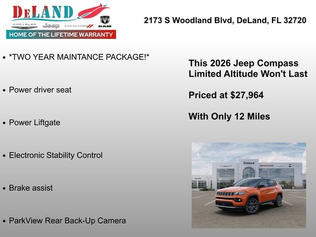 New 2026 Jeep Compass Limited image 7