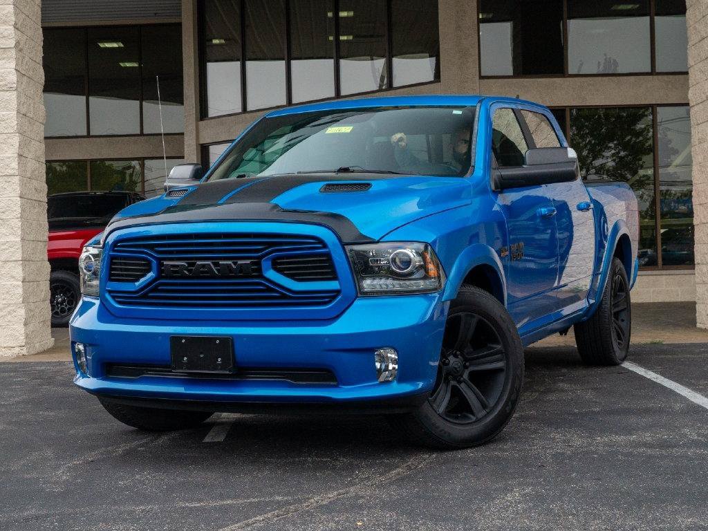 Used 2018 RAM 1500 Sport w/ Hydro Blue Sport Package AWD/4WD image 6