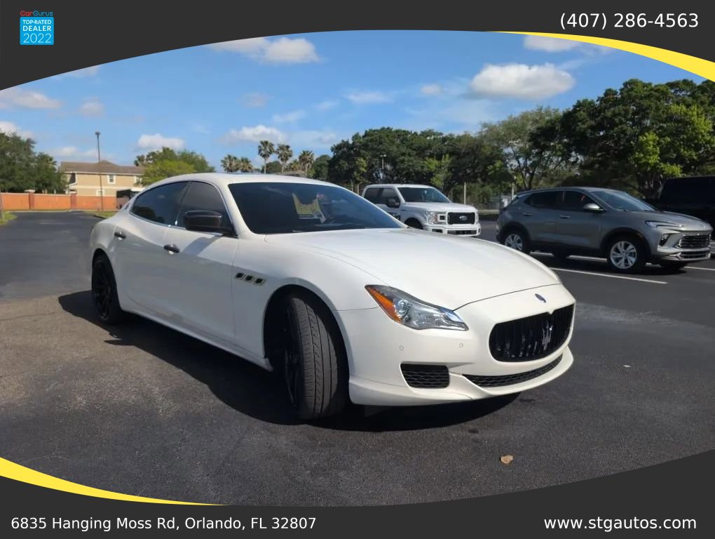 Used 2016 Maserati Quattroporte GTS RWD image 7