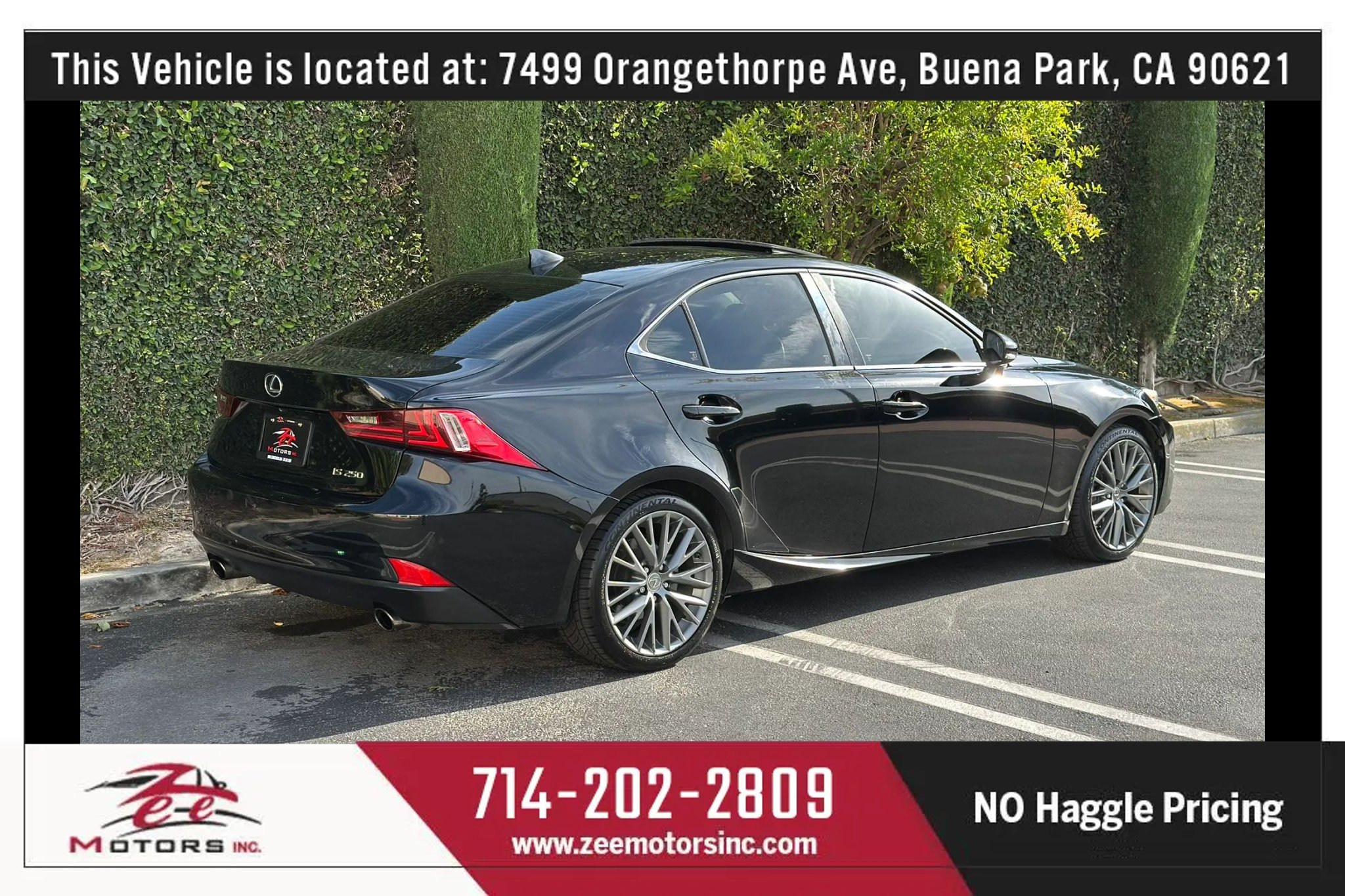 Used 2014 Lexus IS 250 w/ Navigation Package RWD image 7