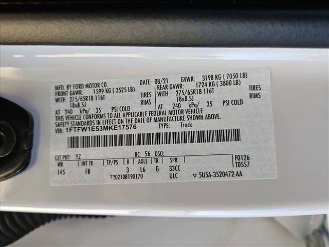 Used 2021 Ford F150 XLT w/ Equipment Group 302A High image 26