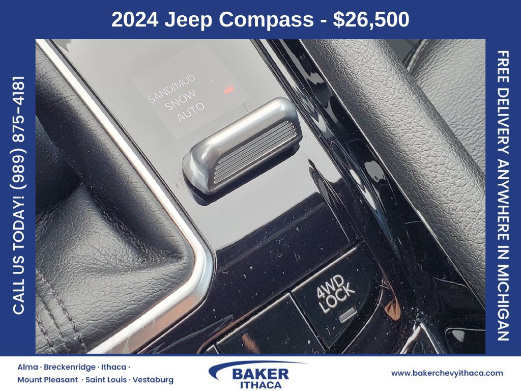 Used 2024 Jeep Compass Limited AWD/4WD image 21