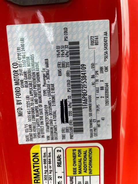 Used 2015 Ford Mustang GT Premium w/ GT Performance Package image 31