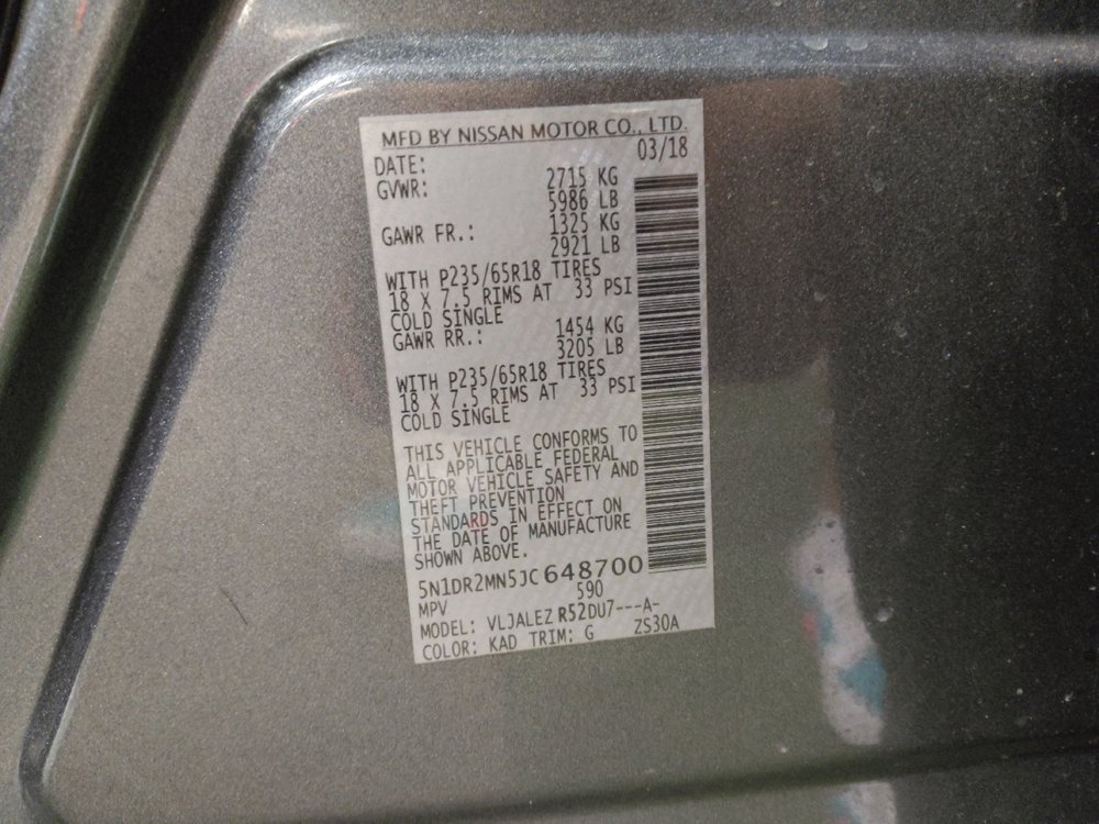 Used 2018 Nissan Pathfinder SV FWD image 33