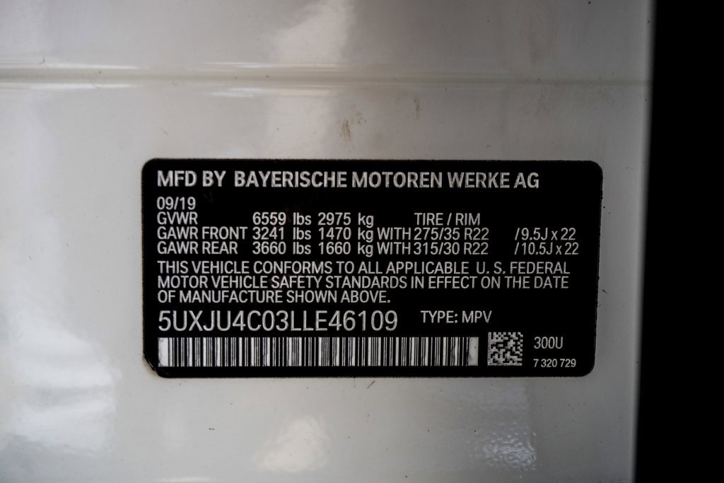 Used 2020 BMW X5 M50i w/ Premium Package image 51