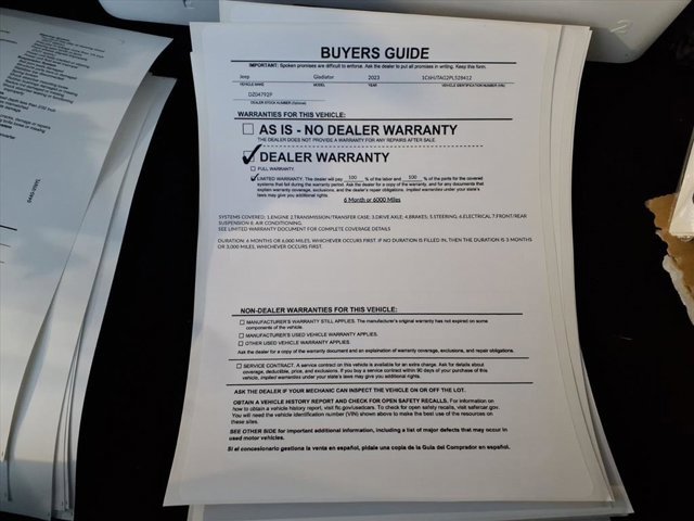 Used 2023 Jeep Gladiator Sport image 35