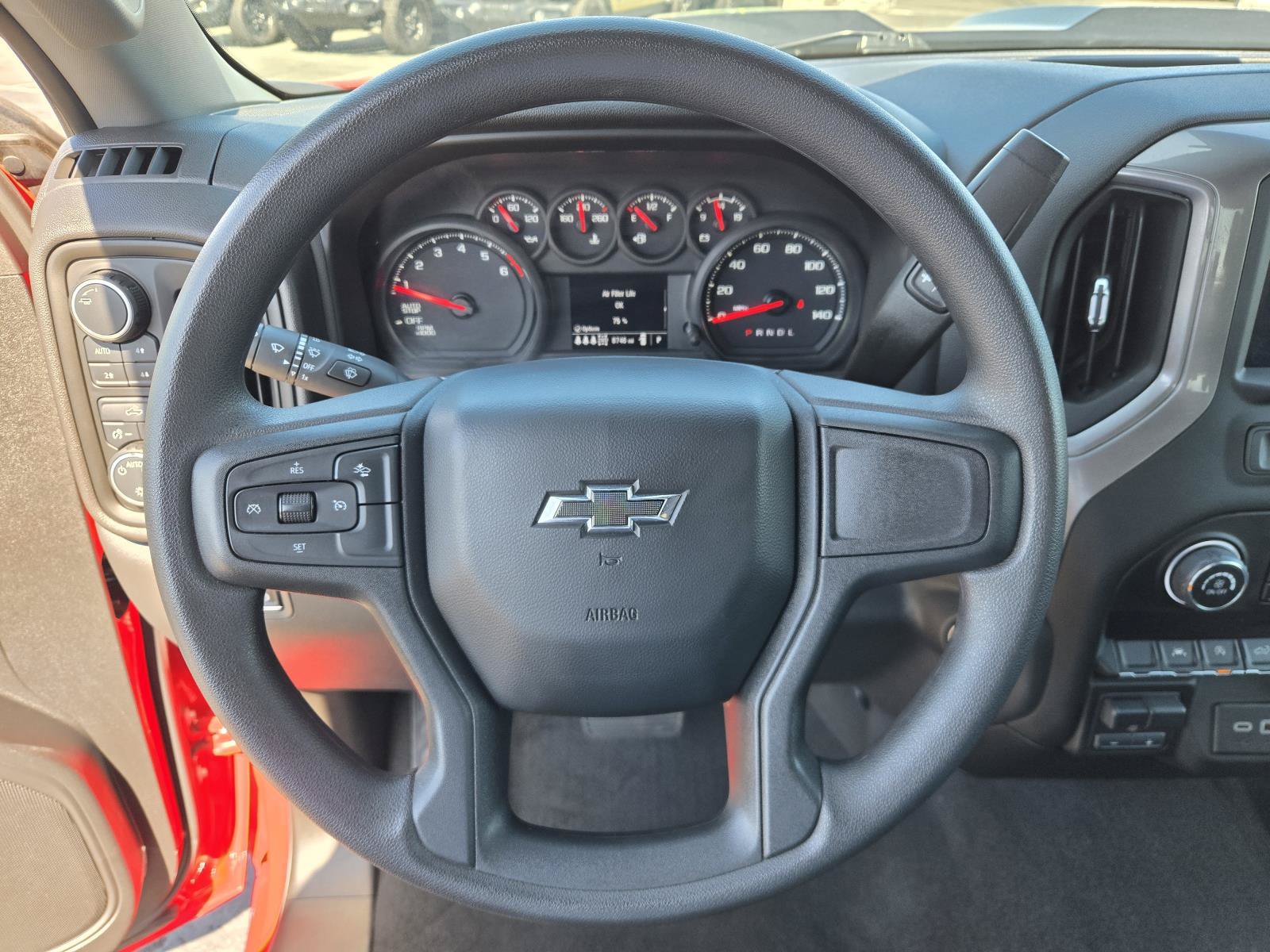Used 2025 Chevrolet Silverado 1500 Custom Trail Boss w/ Turbomax Blackout Package AWD/4WD image 14
