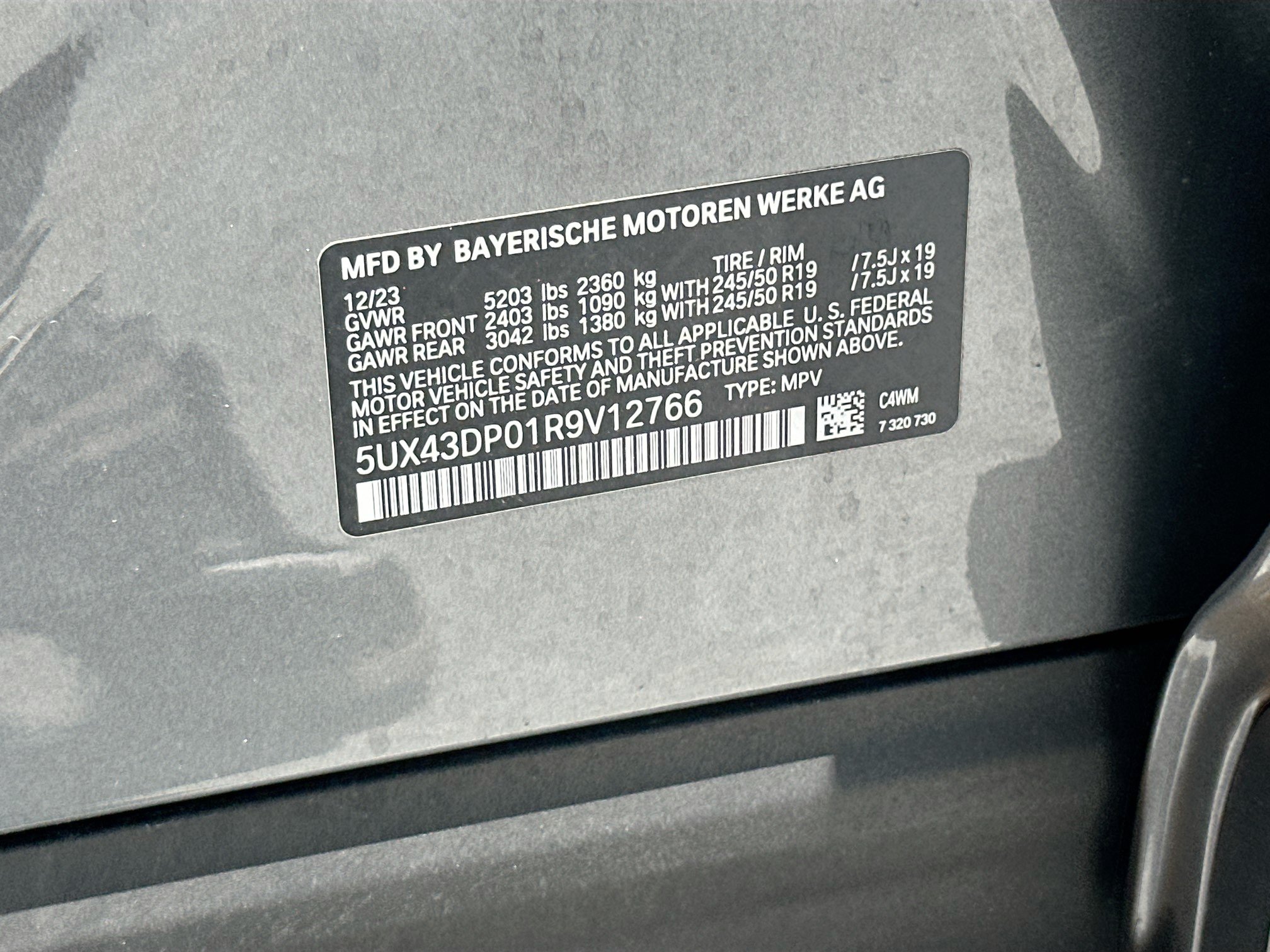 Used 2024 BMW X3 sDrive30i w/ Convenience Package RWD image 34