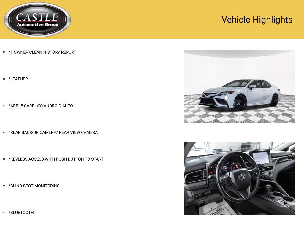 Used 2024 Toyota Camry XSE FWD image 3