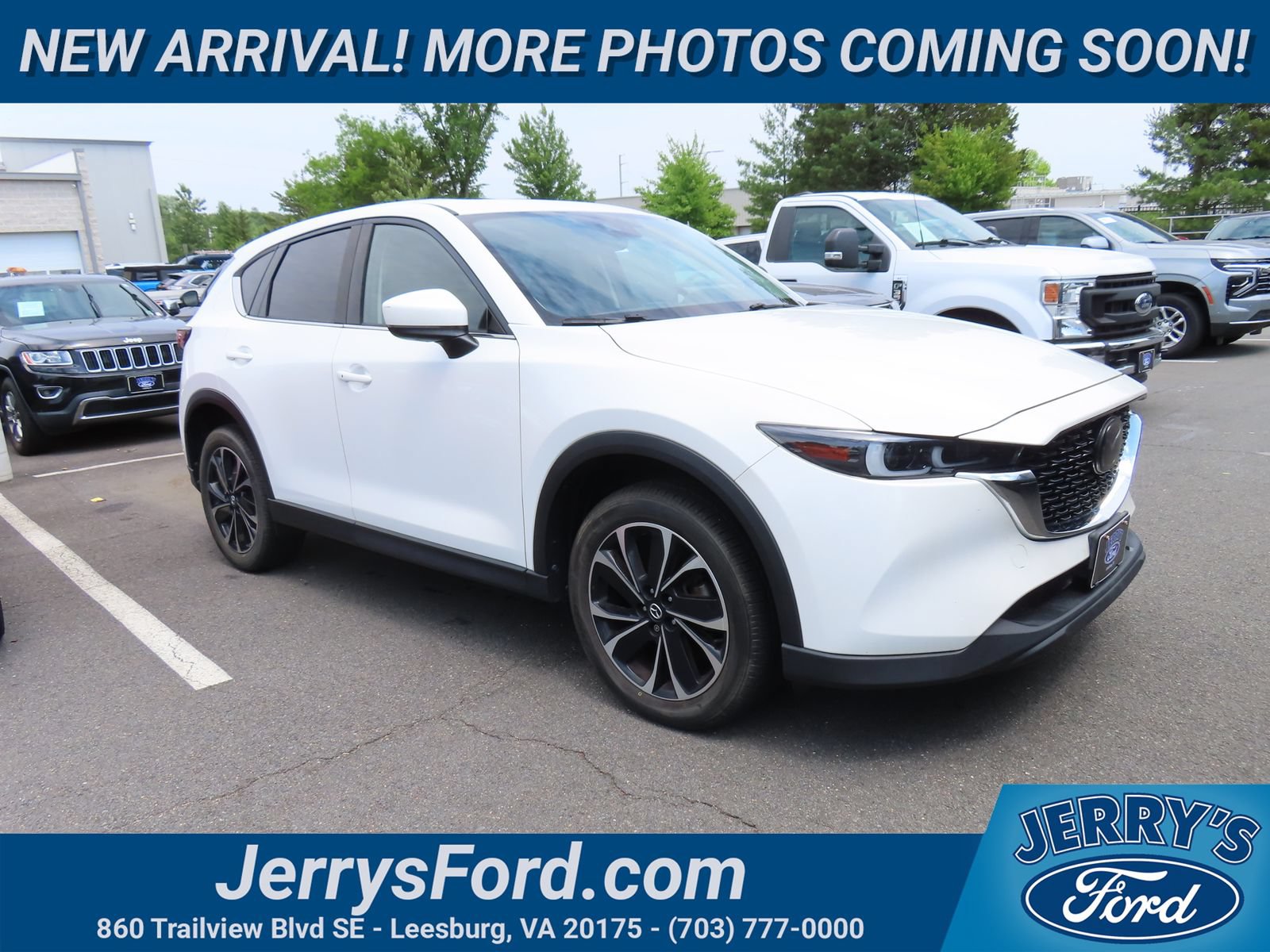 Used 2022 MAZDA CX-5 AWD 2.5 S w/ Premium Package image 1