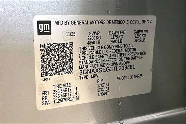 New 2026 Chevrolet Equinox ACTIV w/ Convenience Package III AWD/4WD image 13