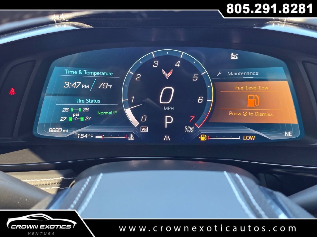 Used 2024 Chevrolet Corvette Stingray Premium Conv w/ Z51 Performance Package RWD image 32