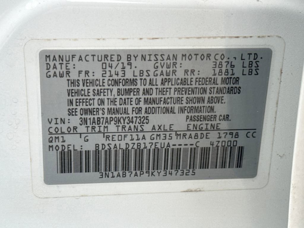 Used 2019 Nissan Sentra SV image 30