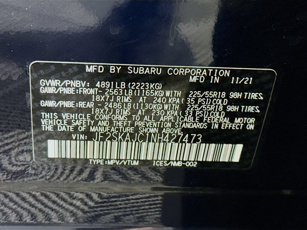 Certified 2022 Subaru Forester Sport AWD/4WD image 38