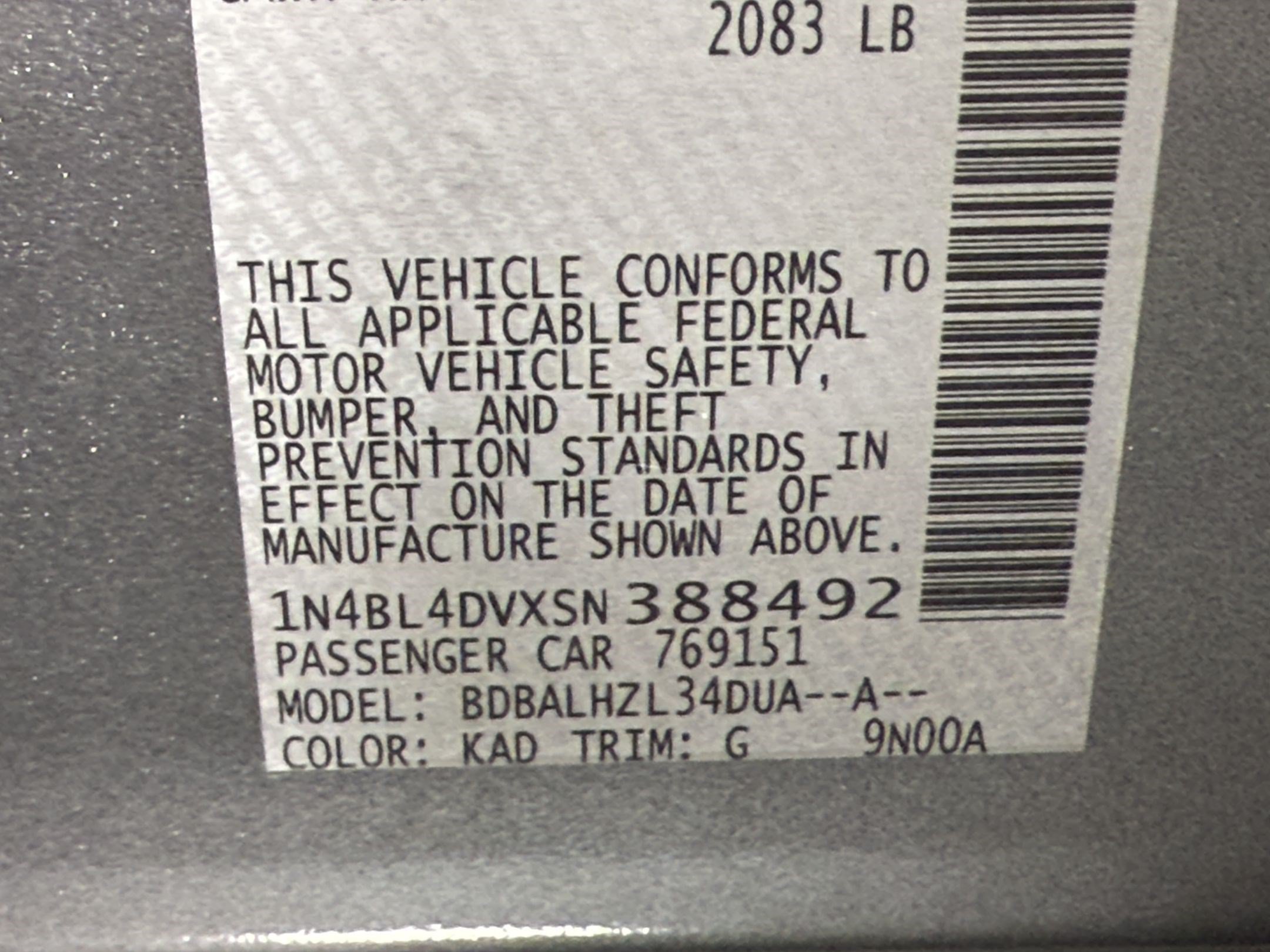 Used 2025 Nissan Altima 2.5 SV FWD image 22