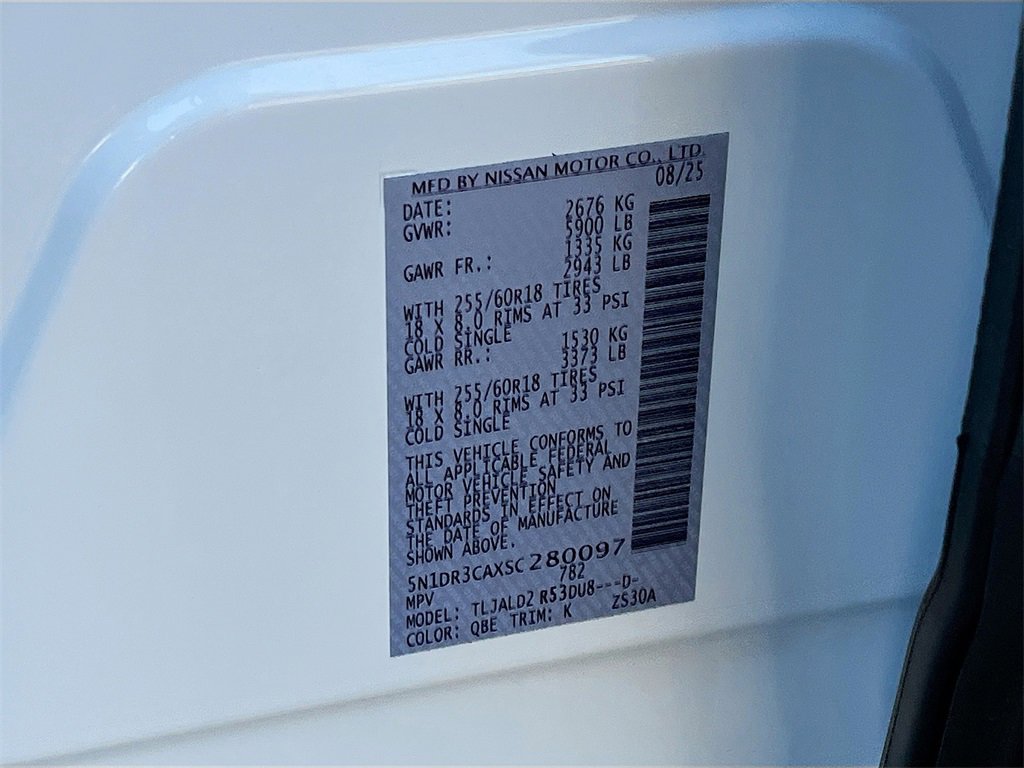 New 2025 Nissan Pathfinder SL image 32