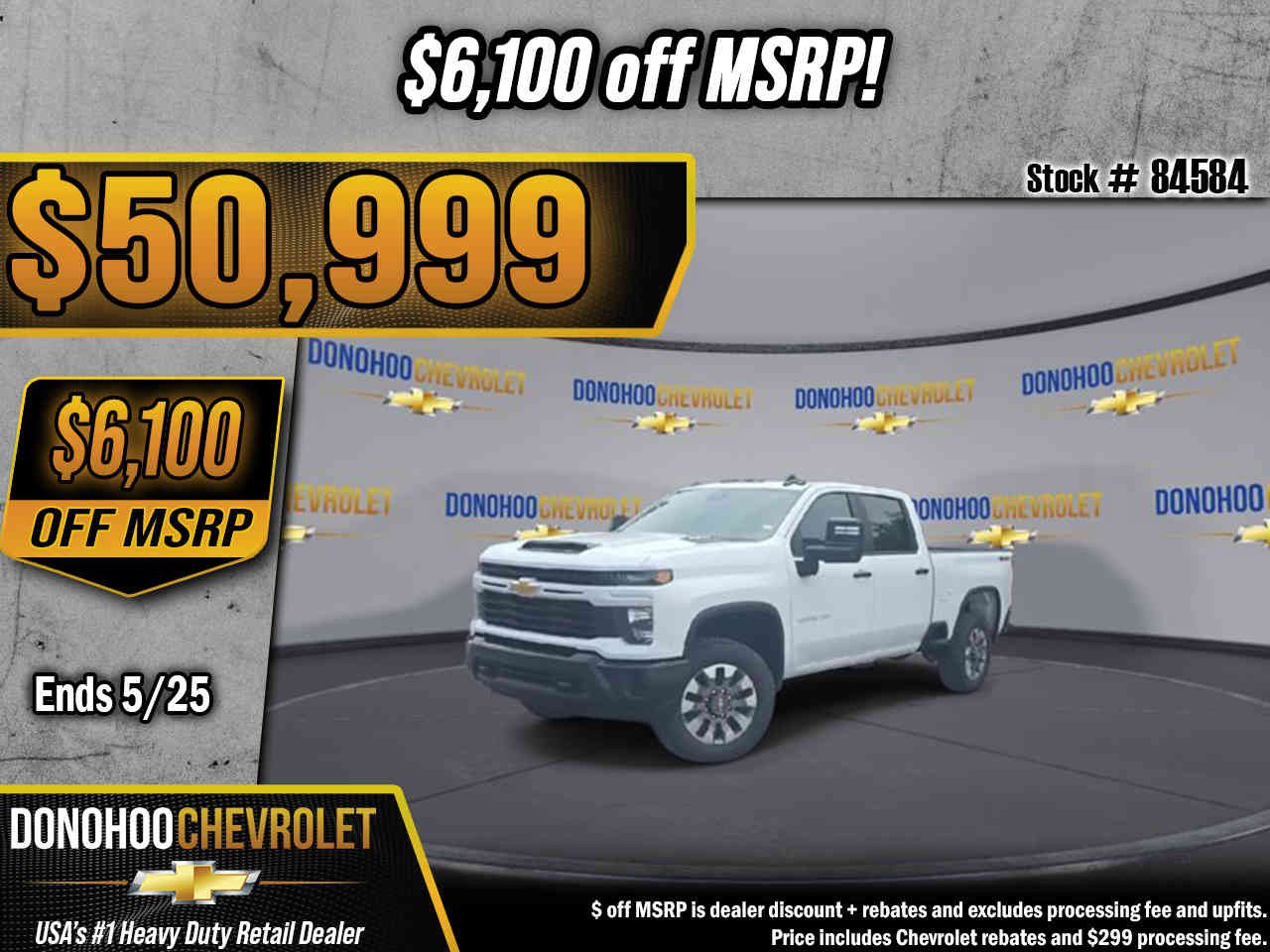 New 2026 Chevrolet Silverado 2500 Custom AWD/4WD image 1