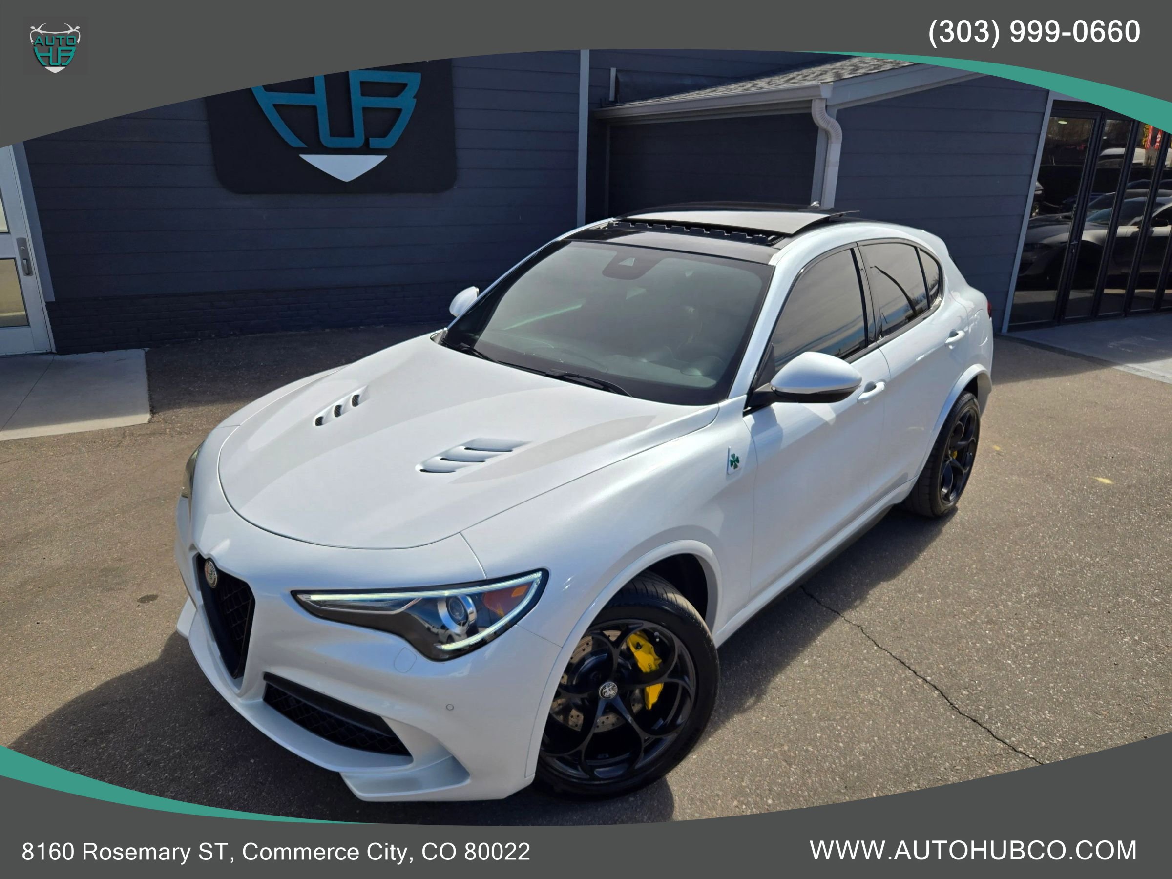 Used 2019 Alfa Romeo Stelvio Quadrifoglio w/ Driver Assist Dynamic Package image 2