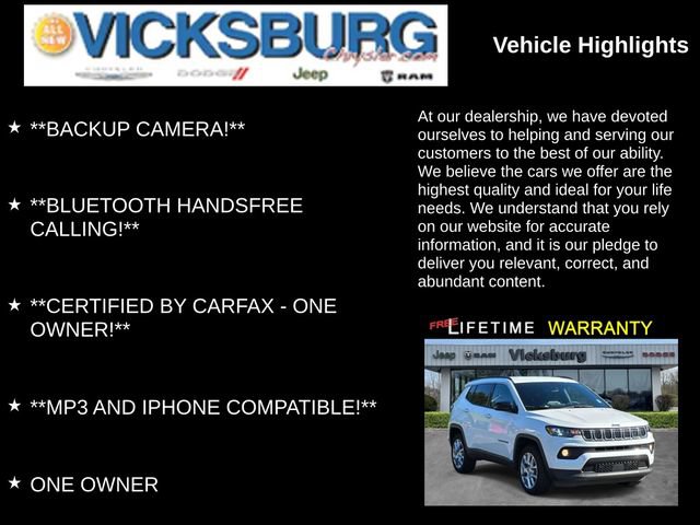 Used 2023 Jeep Compass Latitude AWD/4WD image 7