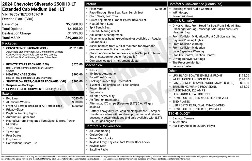 Used 2024 Chevrolet Silverado 2500 LT w/ Convenience Package image 48