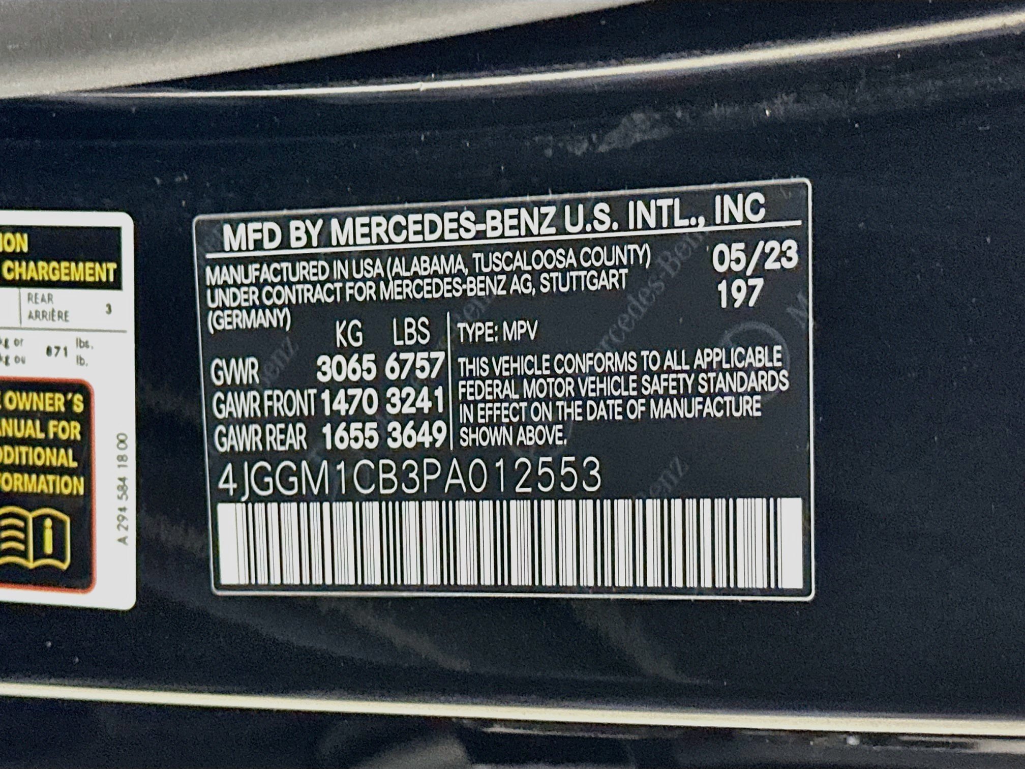 Certified 2023 Mercedes-Benz EQE 350+ 4MATIC SUV image 40