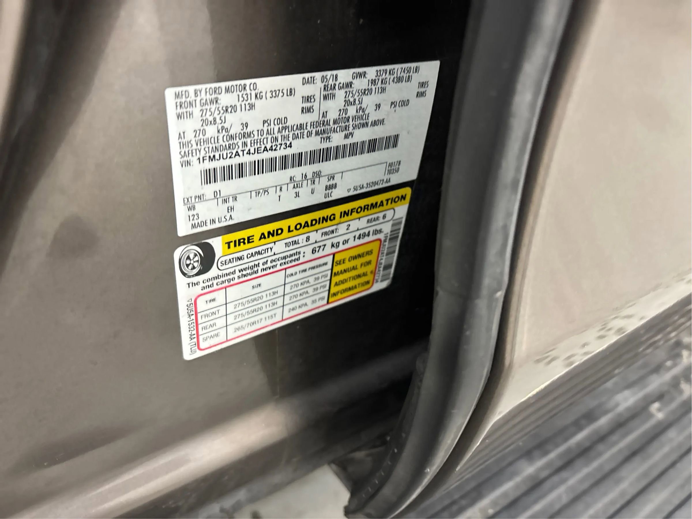 Used 2018 Ford Expedition Limited w/ Equipment Group 301A image 30