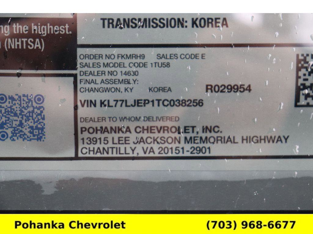 New 2026 Chevrolet Trax RS w/ Sunroof Package image 33