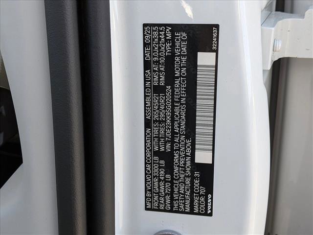 New 2025 Volvo EX90 Plus w/ Protection Package Premier image 19