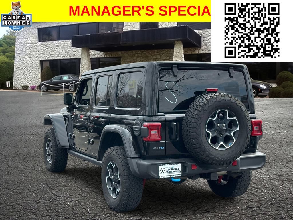 Used 2023 Jeep Wrangler Unlimited Rubicon 4xe w/ Cold Weather Group AWD/4WD image 8