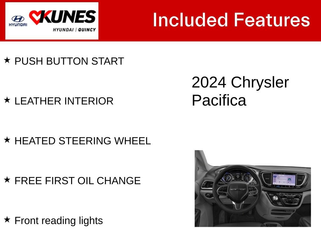 Used 2024 Chrysler Pacifica Touring-L FWD image 3