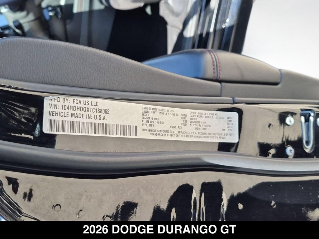 Used 2026 Dodge Durango GT RWD image 26