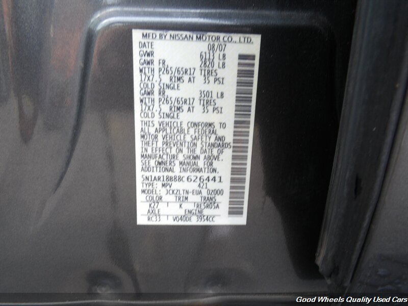 Used 2008 Nissan Pathfinder SE w/ Premium Pkg AWD/4WD image 26