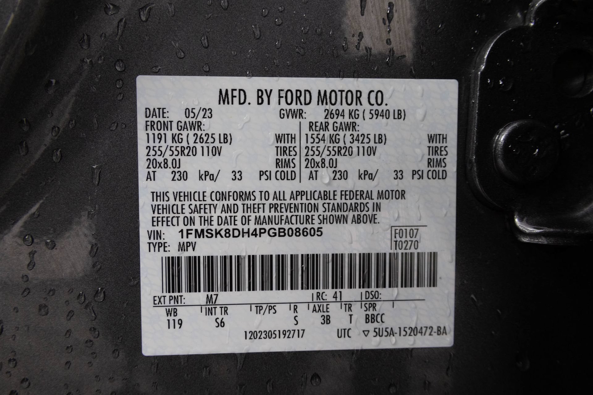 Used 2023 Ford Explorer XLT w/ Equipment Group 202A AWD/4WD image 49