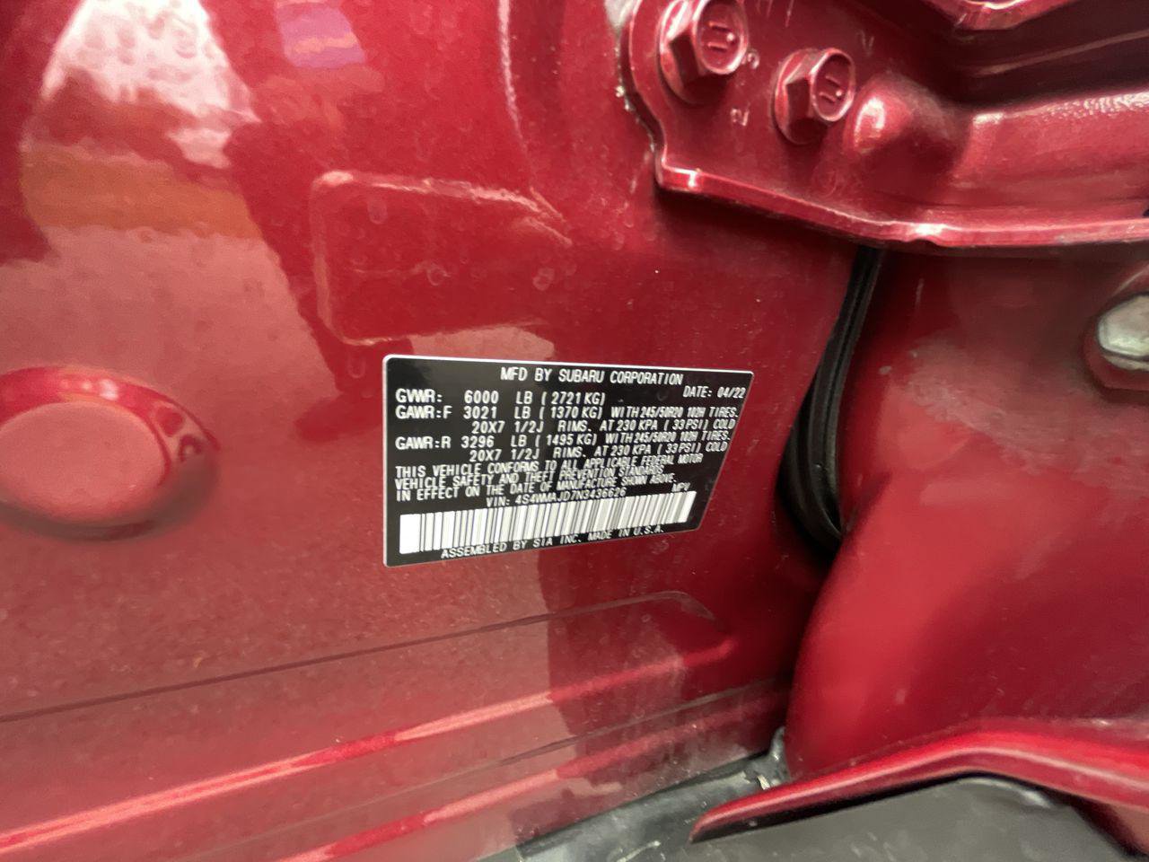 Used 2022 Subaru Ascent Onyx Edition image 34