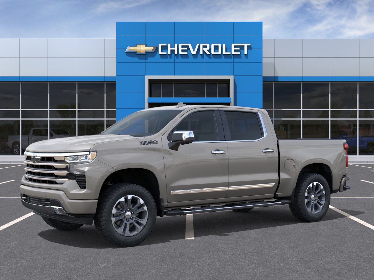 New 2026 Chevrolet Silverado 1500 High Country w/ LPO, Dark Essentials Package AWD/4WD image 3
