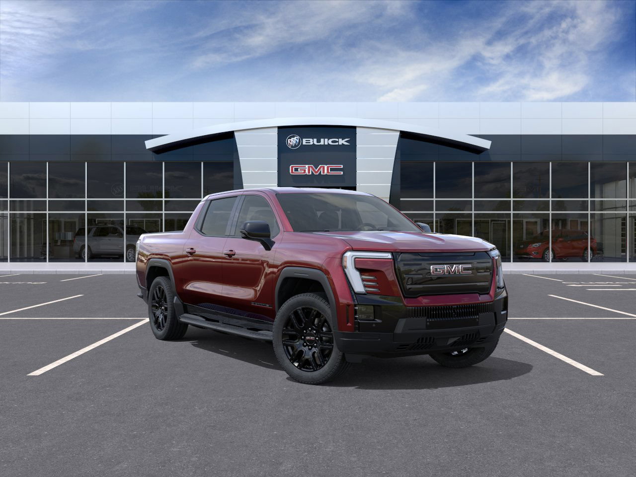 New 2026 GMC Sierra EV Elevation w/ LPO, Elevation Dark Package AWD/4WD image 2