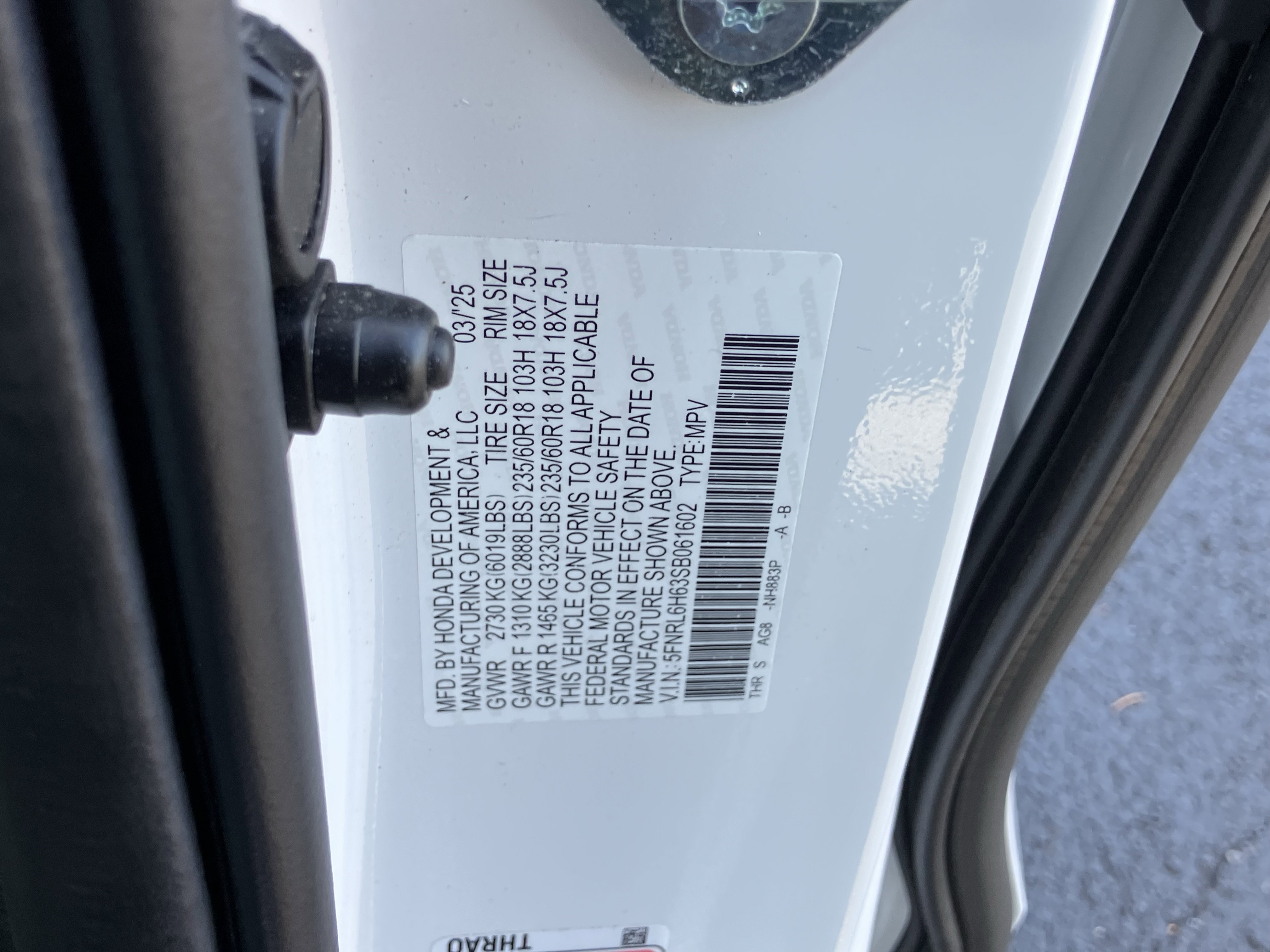 Used 2025 Honda Odyssey EX-L image 30