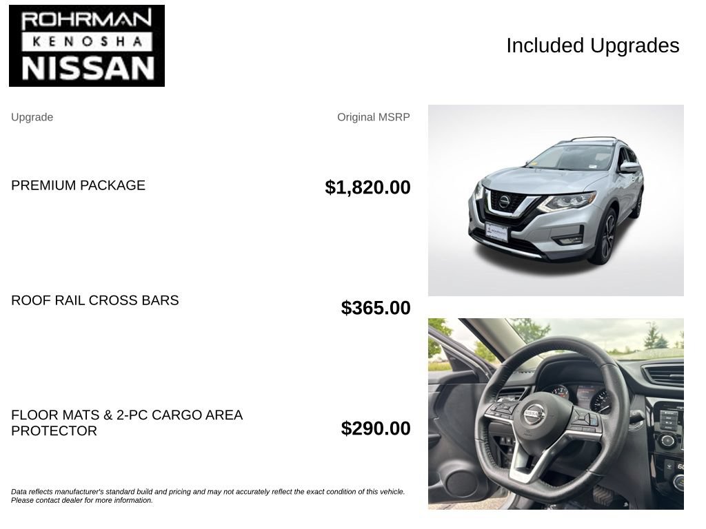 Used 2020 Nissan Rogue SL w/ Premium Package AWD/4WD image 4