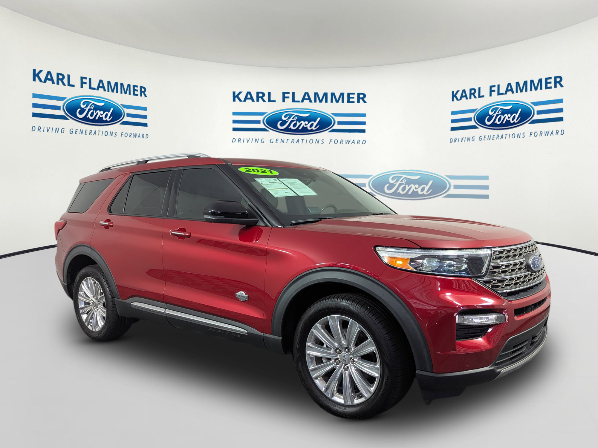 Certified 2021 Ford Explorer King Ranch w/ Premium Technology Package AWD/4WD image 1
