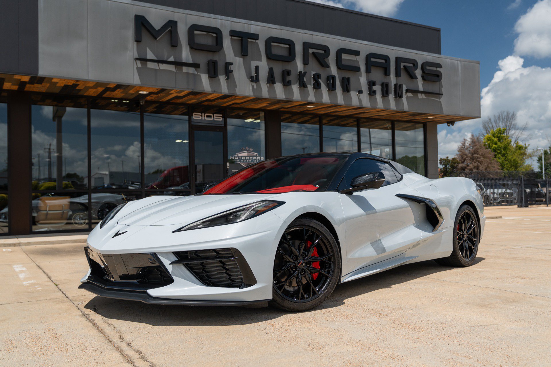 Used 2023 Chevrolet Corvette Stingray Premium Conv w/ Stealth Interior Trim Package RWD image 1