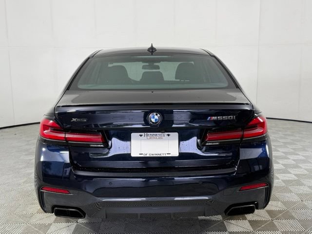 Used 2021 BMW M550i xDrive w/ Dynamic Handling Package AWD/4WD image 7